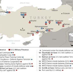 U.S. and NATO Military Presence in Turkey | Download Scientific Diagram