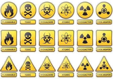 Prevention And Caution Vector Signs - Download Free Vector Art, Stock Graphics & Images