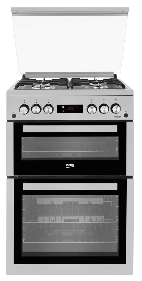 60cm Freestanding Gas Double Oven Cooker XDVG675NT | Beko Ireland