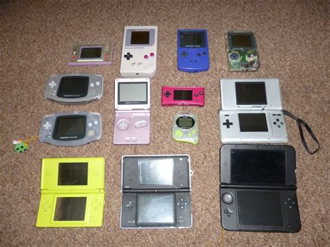 My Nintendo Handheld Console Collection by Tunatchi on DeviantArt