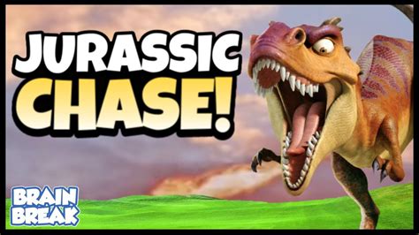 Jurassic Chase | Dinosaur Run | Jurassic World Brain Break - YouTube