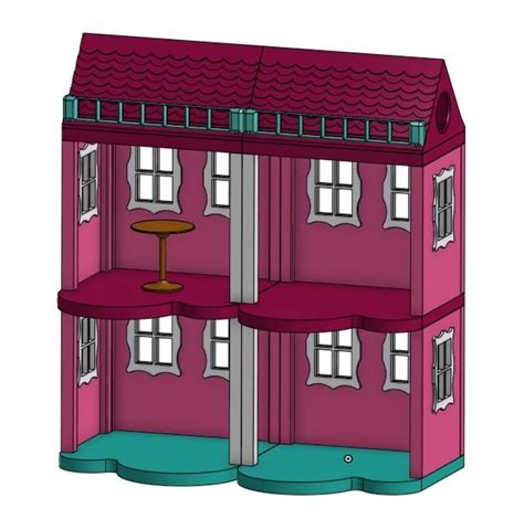 Doll+house+by+Jonlov. | Doll house, 3d printer, House