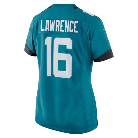 Jacksonville Jaguars Nike Home Game Team Jersey - Teal- Trevor Lawrence ...