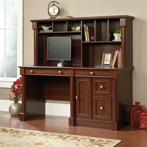 Sauder Palladia Computer Desk and Hutch (420513) – TheFurnitureCo.net