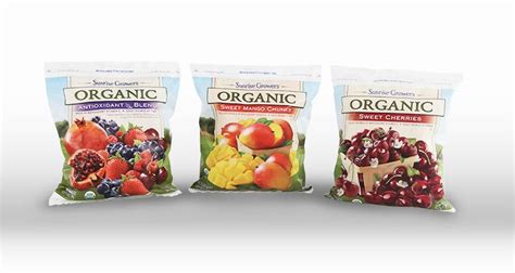 Organic Frozen Fruit - Sunrise Growers | Organic recipes, Organic, Natural food