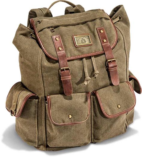 Retro Canvas Backpack | Russell's For Men