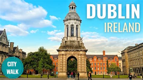 Walking Tour of Dublin - Ireland | Dublin City Walking Tour | Self ...