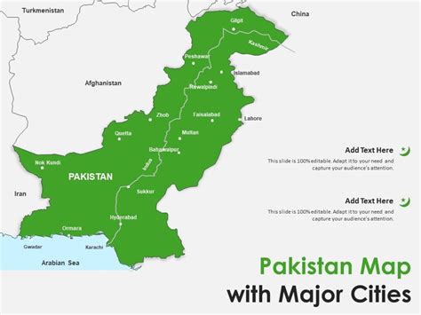 Pakistan City Map