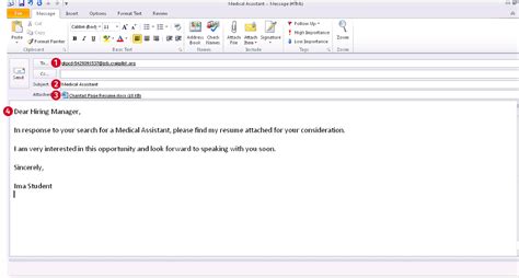 How To Write An E-Mail For Sending A Resume
