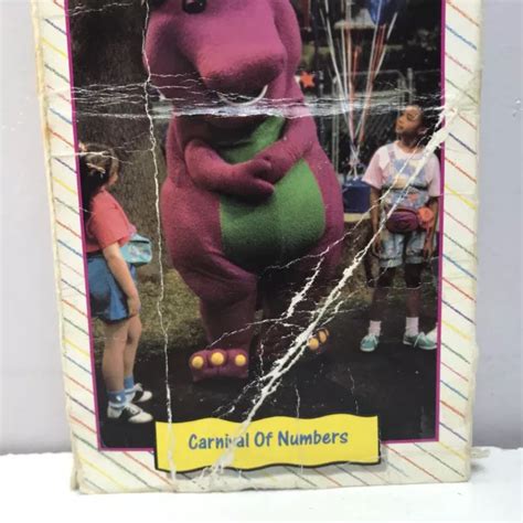 BARNEY & FRIENDS Carnival of Numbers VHS Video Tape VCR VTG Songs Time Life RARE EUR 6,31 ...