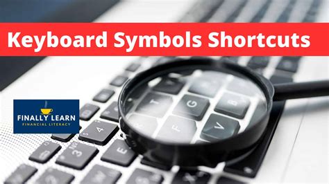 Keyboard Symbols Shortcuts Cheatsheet - Finally Learn