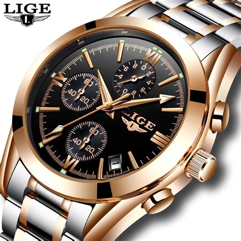 LG37K Lige Chronograph Watch - RetailBD