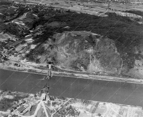 Bridge at Remagen - Aerial Photo of the Ludendorff Bridge over the ...