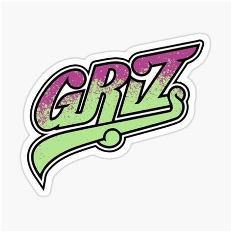 "Griz DJ Logo Fanart EDM Music" Sticker for Sale by sofita68 | Redbubble