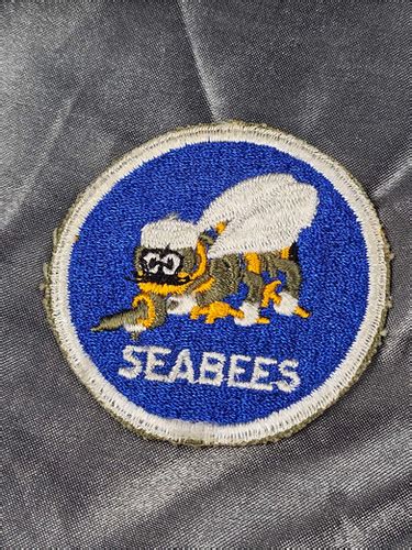 WWII US SEABEES PATCH | The War Front