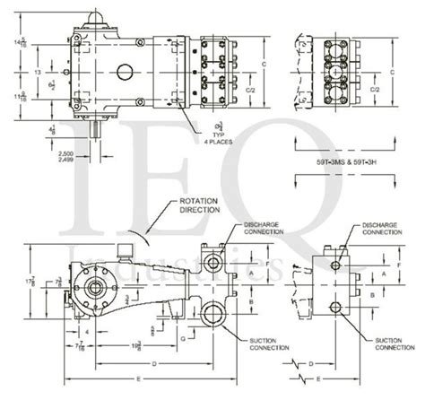 P323, Triplex, Plunger Pump | Wheatley Gaso Pump Parts