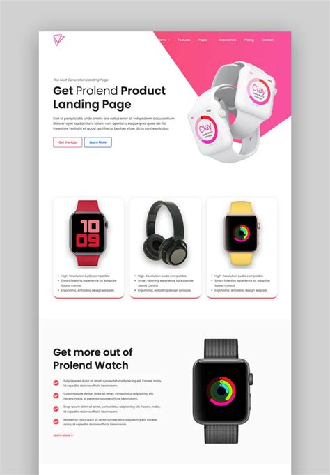 24 Best Product Landing Page Templates (Great 2022 Examples) | Landing ...