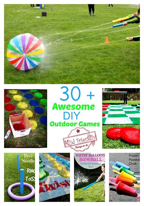 Over 30 Awesome Summer Outdoor Games to Play with the Kids