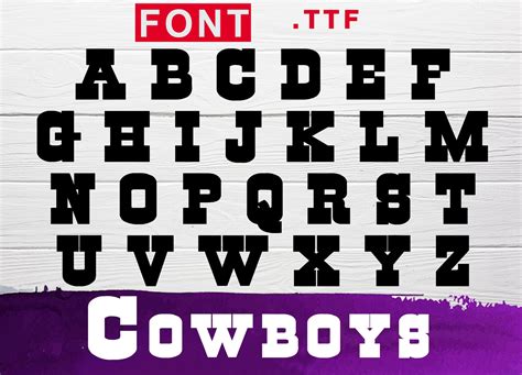 cowboys clipart font cowboys vector font svg cowboys font svg cowboys alphabet letters svg de ...