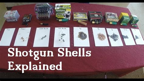 Shotgun Shells Explained - YouTube