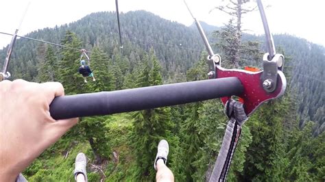 Grouse Mountain Zipline - YouTube