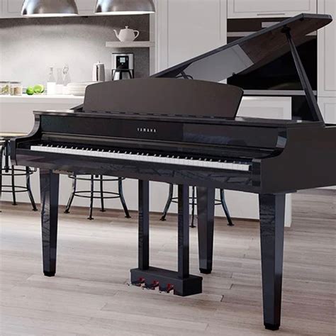 Yamaha Clavinova CLP-765GP Digital Piano - Polished Ebony – Kraft Music