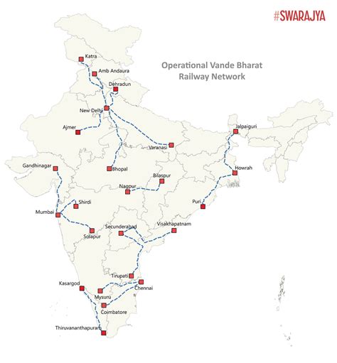 Mapping The Rapidly Expanding Network Of Vande Bharat Trains