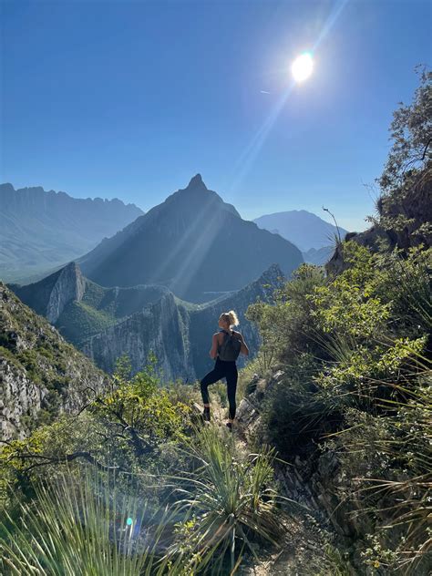 Hiking in Monterrey Mexico - Zanna Van Dijk