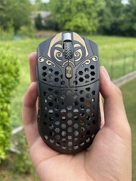 Ninja Air 58 with Parachord and custom shell from Space Caps 😍😍 : FinalMouse