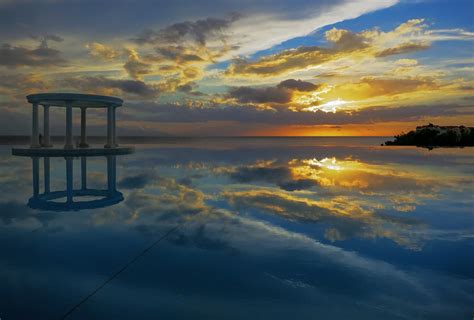 Infinity Sunset Pool - Free photo on Pixabay - Pixabay