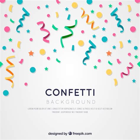 Confetti Vectors, Photos and PSD files | Free Download