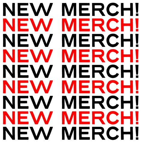 We've got new merch! Get it! Free shipping! — Single Lock Records