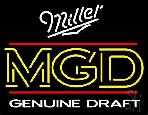 MGD Logo LED Neon Sign - Business Neon Signs - Everything Neon