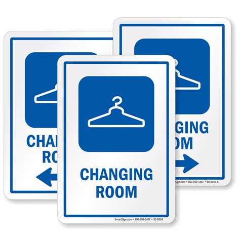 Changing Room Signs | Changing Area Signs