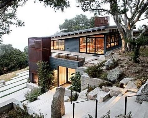 17 Best images about Steep Slope House Plans on Pinterest | Green roofs, House plans and Modern