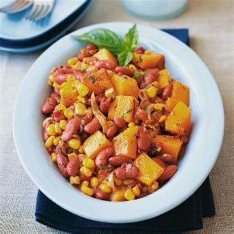 Squash, Bean and Corn Stew