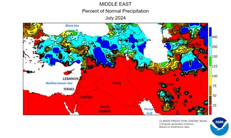 Climate Prediction Center - Monitoring and Data: Regional Climate Maps - Middle East