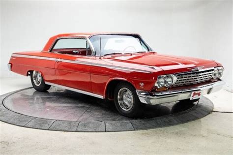 1962 Chevrolet Impala Ss 409 4v Manual 4-speed Coupe Roman Red - Used ...