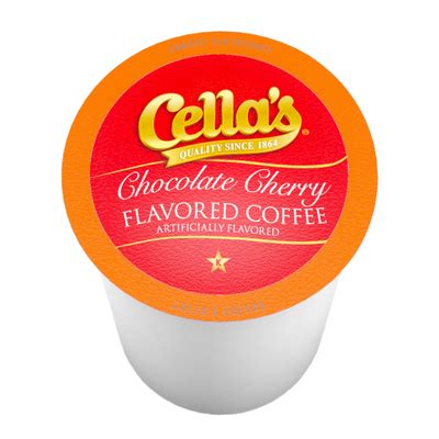 Chocolate Cherry Flavored Coffee Pods - Two Rivers Coffee