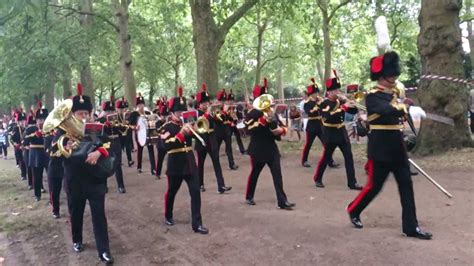 Royal Baby British Military Marching Bands Green Park - YouTube