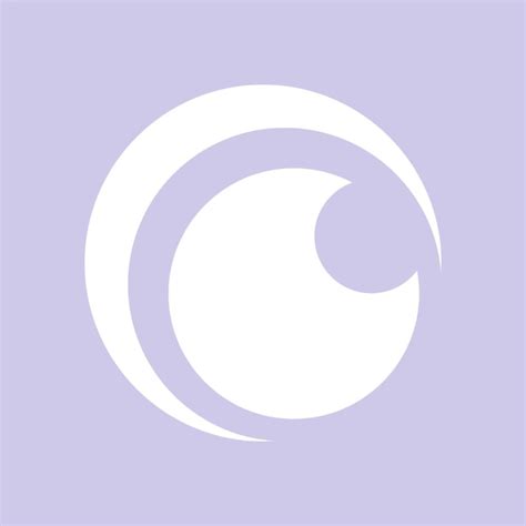 Lavender Crunchyroll App Icon in 2022 | Purple aesthetic, App icon, App