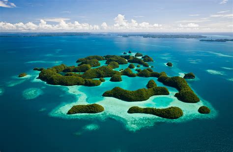 Aerial View of Seventy Islands, Micronesia … - Reddit