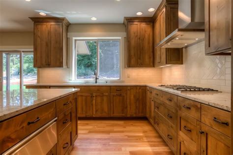 5438 Swallow Tail Street SE , Oregon by Laura Dorn | Rustic kitchen cabinets, Lake house kitchen ...