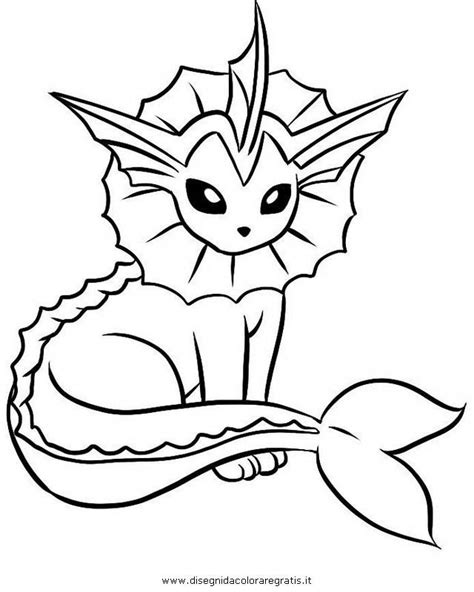 Vaporeon coloring pages | www.veupropia.org | Pokemon coloring pages, Pokemon coloring, Pokemon ...