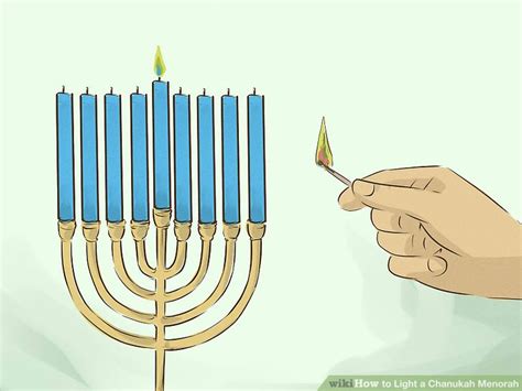 How to Light a Chanukah Menorah: 15 Steps (with Pictures)