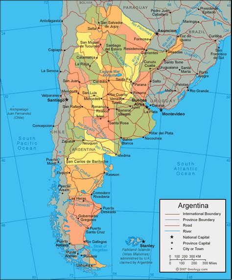 Argentina Map