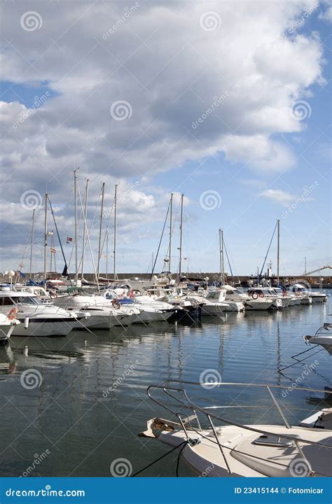 Garrucha Harbor Marina stock photo. Image of almeria - 23415144