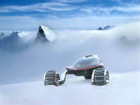 Snow-domination transportation | Yanko Design