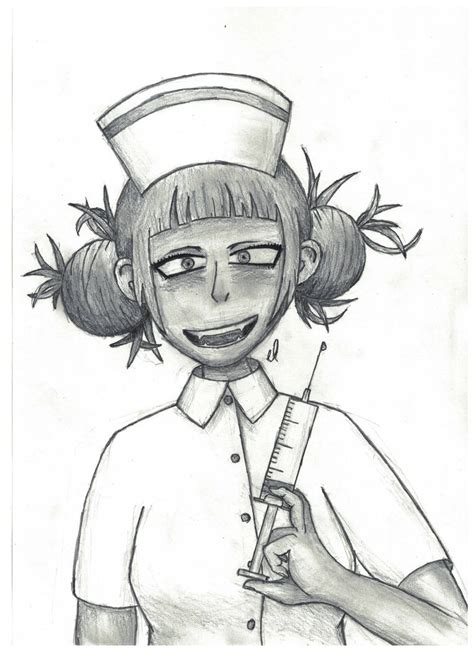 It may hurt a little - Himiko Toga by elementiro on DeviantArt