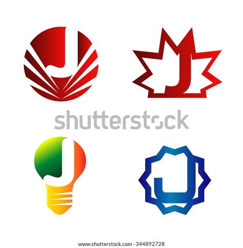 Set Alphabet Symbols Elements Letter J Stock Vector (Royalty Free) 344892728 | Shutterstock